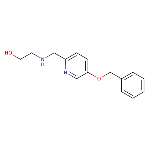 OCCNCc1ccc(cn1)OCc1ccccc1