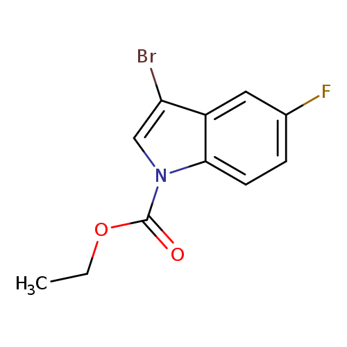 CCOC(=O)n1cc(c2c1ccc(c2)F)Br