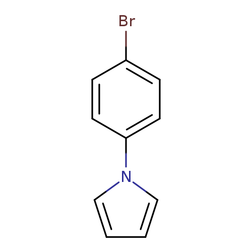 Brc1ccc(cc1)n1cccc1