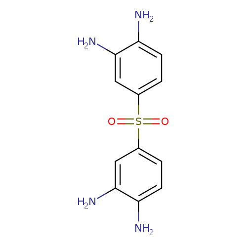 Nc1ccc(cc1N)S(=O)(=O)c1ccc(c(c1)N)N