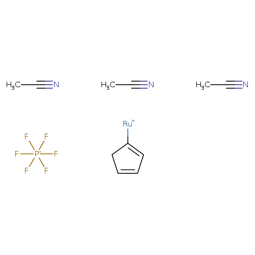 F[P-](F)(F)(F)(F)F.[Ru+]C1=CC=CC1.CC#N.CC#N.CC#N