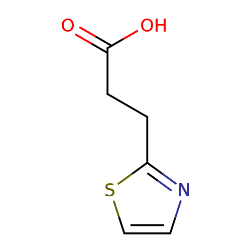 OC(=O)CCc1nccs1