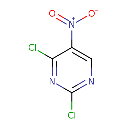 Clc1ncc(c(n1)Cl)[N+](=O)[O-]