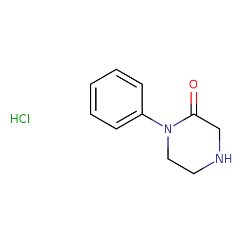 O=C1CNCCN1c1ccccc1.Cl