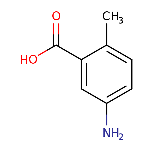 Nc1ccc(c(c1)C(=O)O)C