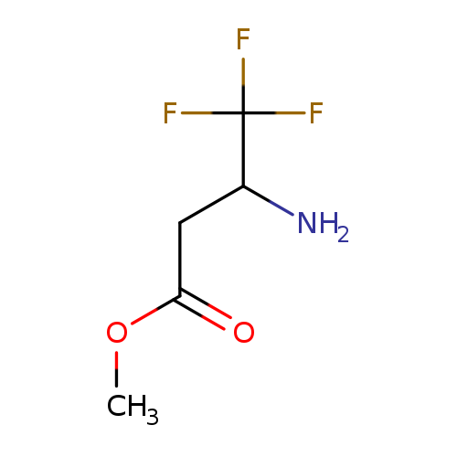 COC(=O)CC(C(F)(F)F)N