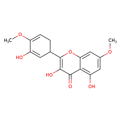 COc1cc(O)c2c(c1)oc(c(c2=O)O)C1CC=C(C(=C1)O)OC