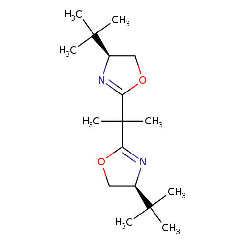 CC(C1=N[C@H](CO1)C(C)(C)C)(C1=N[C@H](CO1)C(C)(C)C)C