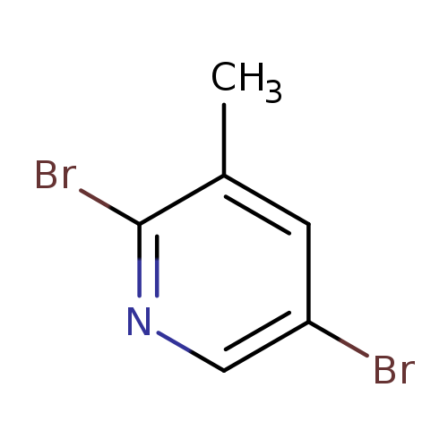 Brc1cnc(c(c1)C)Br