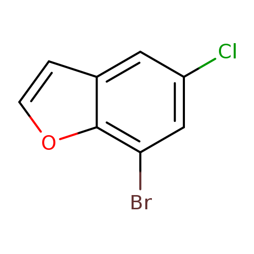 Clc1cc(Br)c2c(c1)cco2