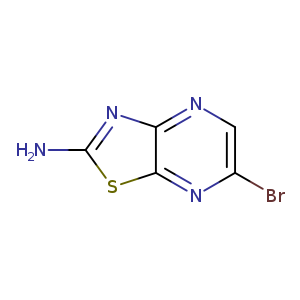 Brc1cnc2c(n1)sc(n2)N