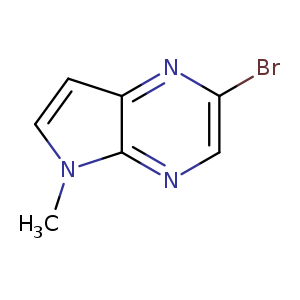 Brc1cnc2c(n1)ccn2C