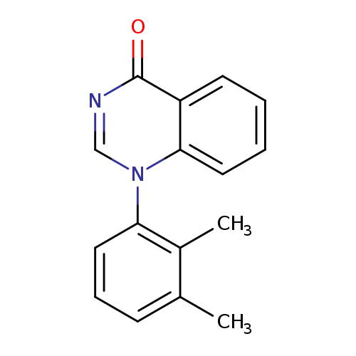 Cc1cccc(c1C)n1cnc(=O)c2c1cccc2