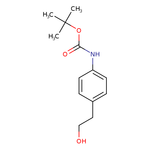 OCCc1ccc(cc1)NC(=O)OC(C)(C)C