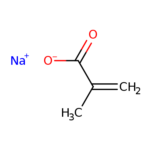 CC(=C)C(=O)[O-].[Na+]