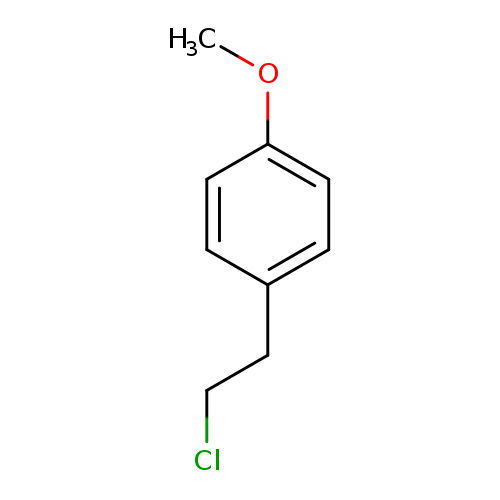 ClCCc1ccc(cc1)OC