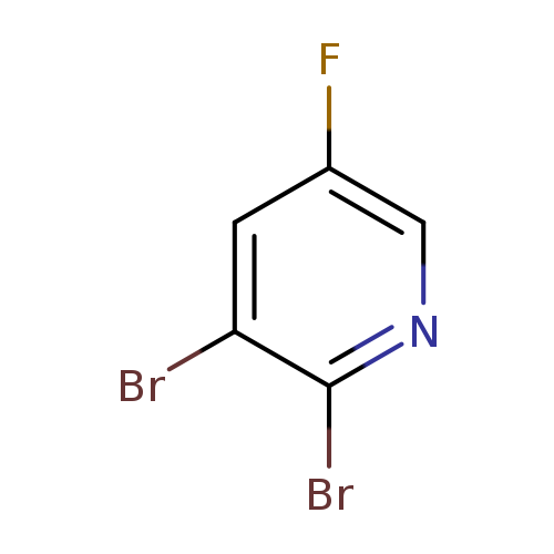 Fc1cnc(c(c1)Br)Br