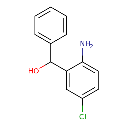 Clc1ccc(c(c1)C(c1ccccc1)O)N