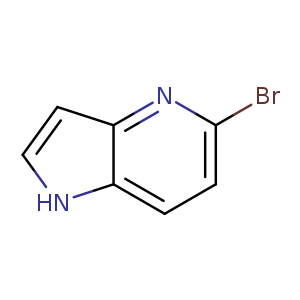 Brc1ccc2c(n1)cc[nH]2