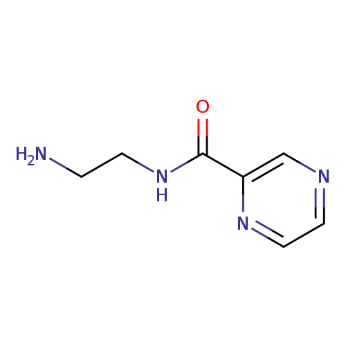 NCCNC(=O)c1cnccn1