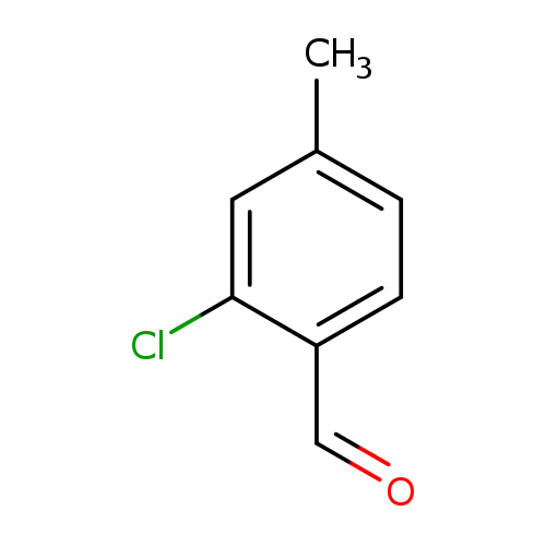 O=Cc1ccc(cc1Cl)C