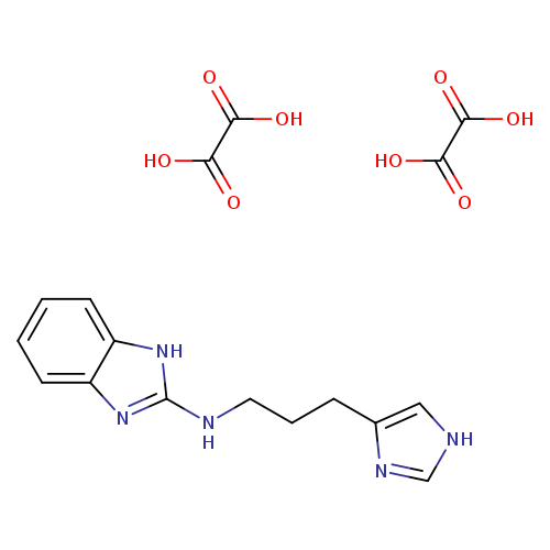 C(Cc1c[nH]cn1)CNc1nc2c([nH]1)cccc2.OC(=O)C(=O)O.OC(=O)C(=O)O