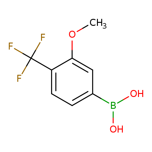 COc1cc(ccc1C(F)(F)F)B(O)O