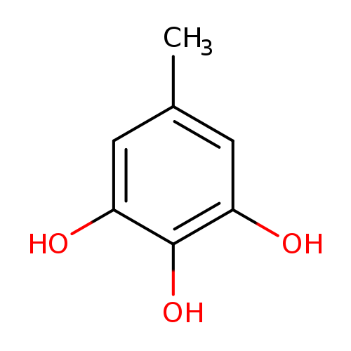 Cc1cc(O)c(c(c1)O)O