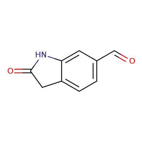 O=Cc1ccc2c(c1)NC(=O)C2