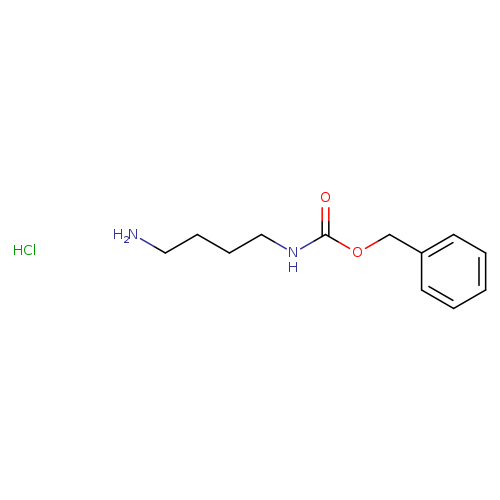 NCCCCNC(=O)OCc1ccccc1.Cl