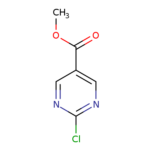 COC(=O)c1cnc(nc1)Cl