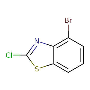 Clc1sc2c(n1)c(Br)ccc2