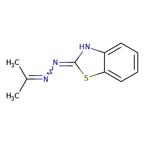 CC(=NN=c1sc2c([nH]1)cccc2)C