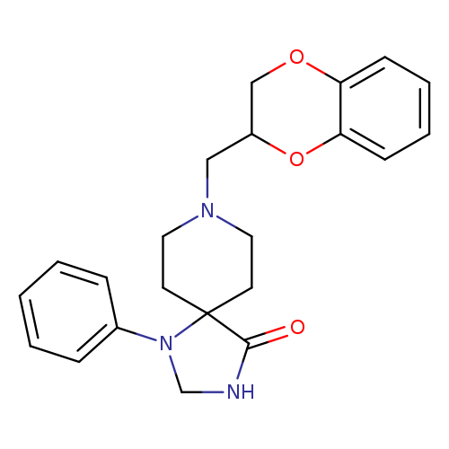 O=C1NCN(C21CCN(CC2)CC1COc2c(O1)cccc2)c1ccccc1