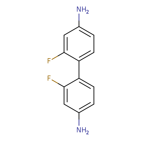 Nc1ccc(c(c1)F)c1ccc(cc1F)N