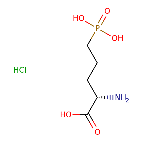 OC(=O)[C@H](CCCP(=O)(O)O)N.Cl