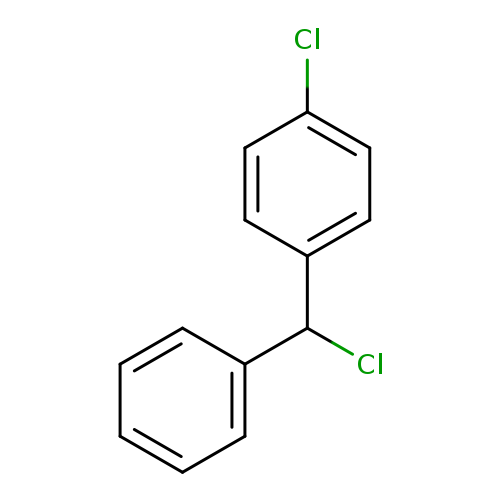 Clc1ccc(cc1)C(c1ccccc1)Cl