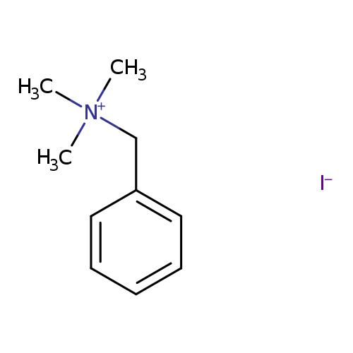 C[N+](Cc1ccccc1)(C)C.[I-]