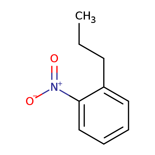 CCCc1ccccc1[N+](=O)[O-]