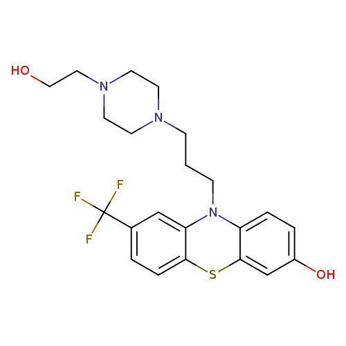 OCCN1CCN(CC1)CCCN1c2cc(ccc2Sc2c1ccc(c2)O)C(F)(F)F