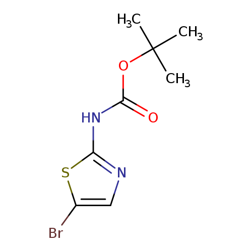 O=C(Nc1ncc(s1)Br)OC(C)(C)C