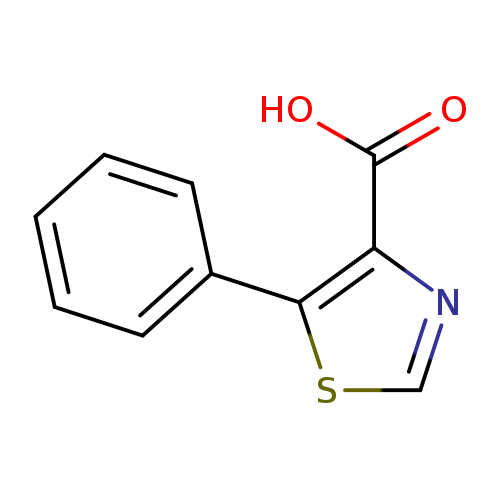 OC(=O)c1ncsc1c1ccccc1