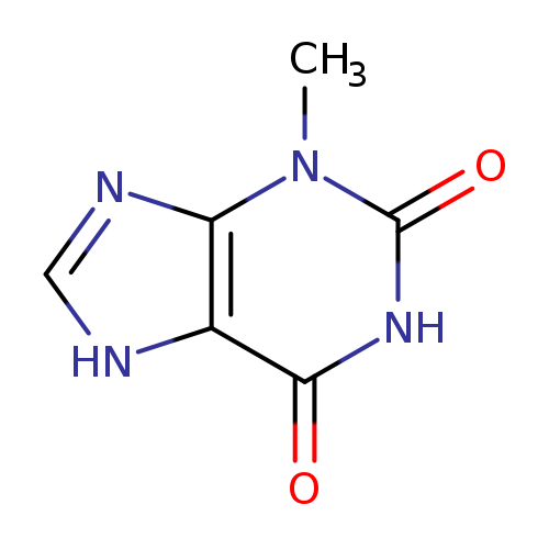 O=c1[nH]c(=O)c2c(n1C)nc[nH]2