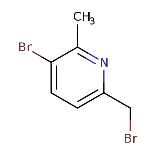 BrCc1ccc(c(n1)C)Br