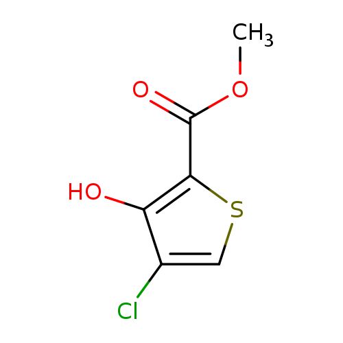 COC(=O)c1scc(c1O)Cl