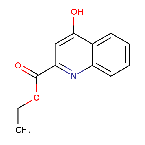 CCOC(=O)c1cc(O)c2c(n1)cccc2