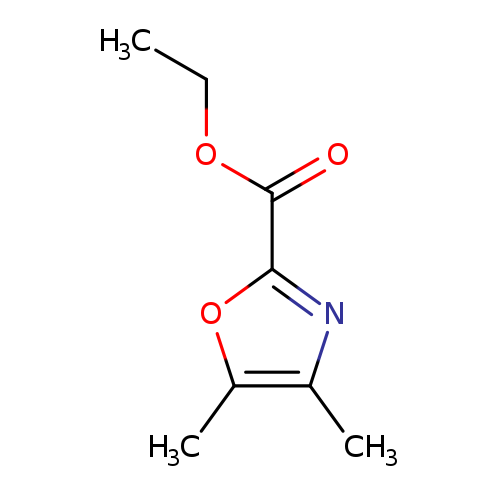 CCOC(=O)c1oc(c(n1)C)C