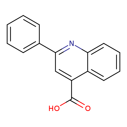 OC(=O)c1cc(nc2c1cccc2)c1ccccc1