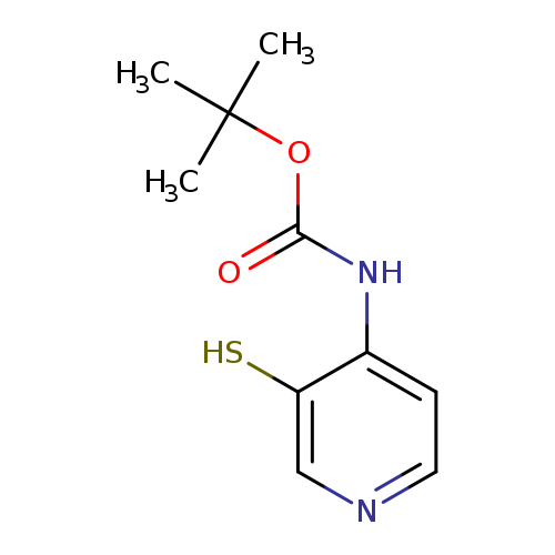O=C(OC(C)(C)C)Nc1ccncc1S