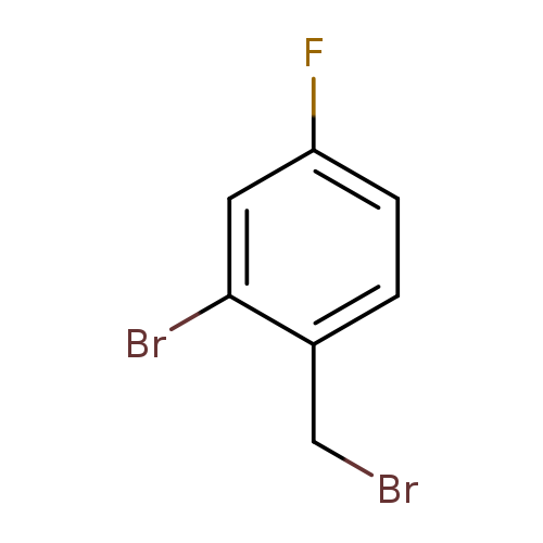 BrCc1ccc(cc1Br)F